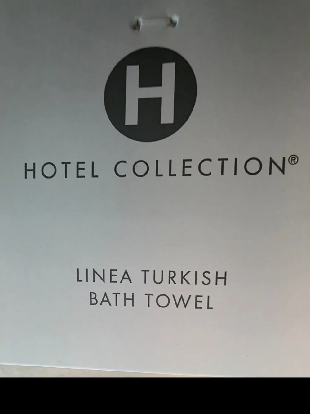 Hotel Collection White Linea Turkish Bath Towel